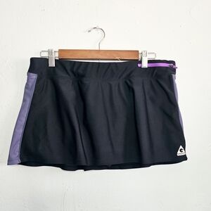 Gerry Black and Purple Tennis skirt w/ a Small Pocket Size Large